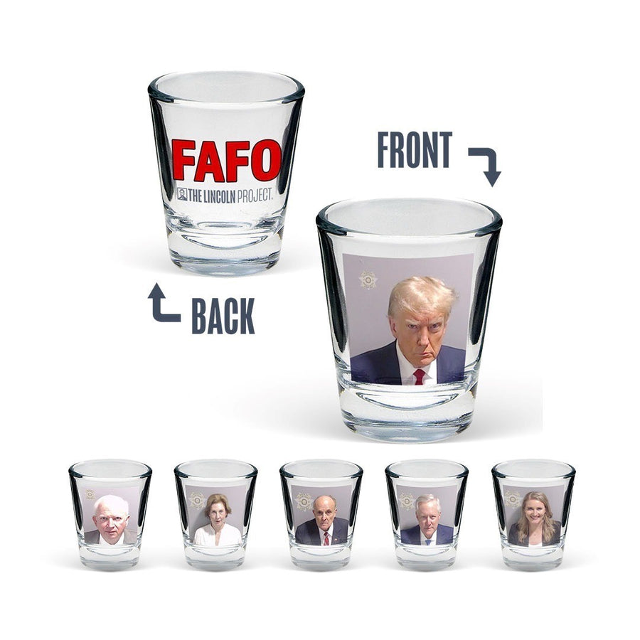 Donald Trump & Co-Conspirator Mug-Shot Set