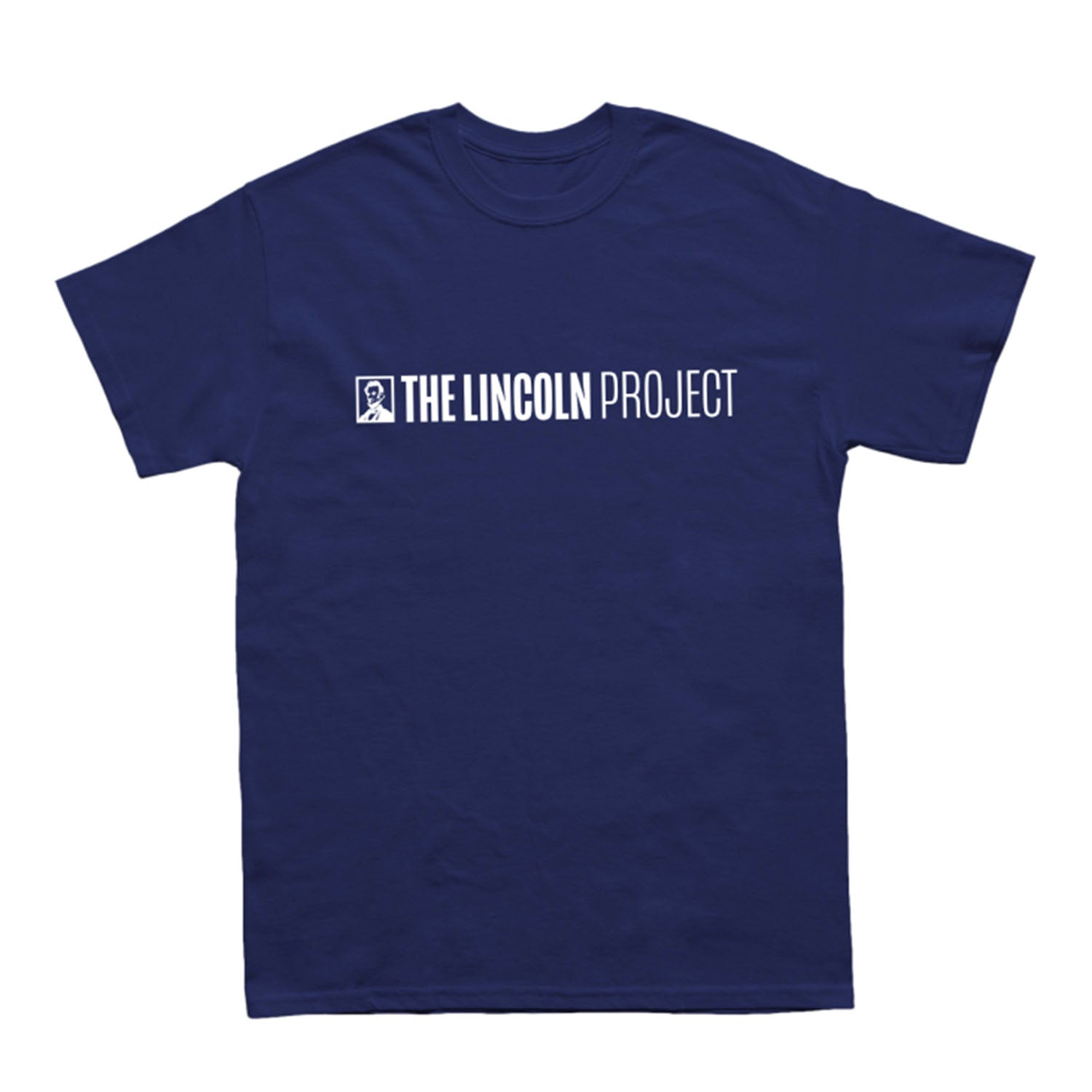 Lincoln Project Logo Tee in Blue The Lincoln Project